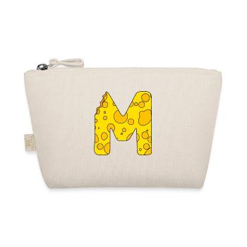 Letter M - Organic Pouch - nature - Front