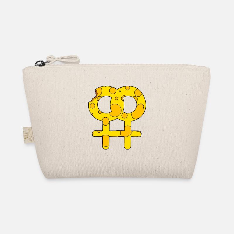 Double Venus symbol Organic Pouch