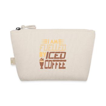 Je suis alimenté par le café glacé génial rétro présent - Trousse biologique - nature - Devant