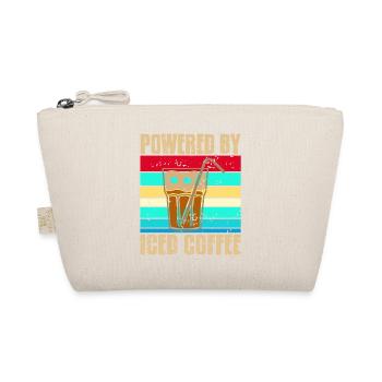 Rétro Vintage Propulsé par du thé glacé au café frais - Trousse biologique - nature - Devant