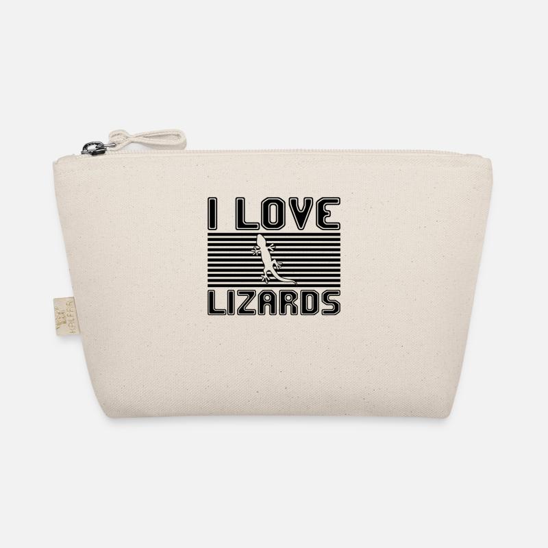 I love lizards Bio-Täschchen
