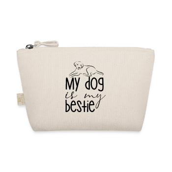 My dog is my best friend - Organic Pouch - nature - Front