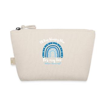 Autismus Autism Awareness Wear Blue Support Shirt - Organic Pouch - nature - Front
