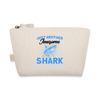 Shark Shark Lover Shark Gift - Organic Pouch - nature - Front