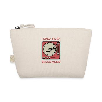 I Only Play Salsa Music - Organic Pouch - nature - Front