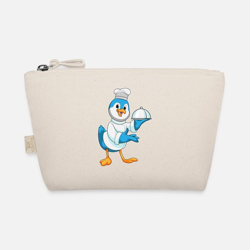 Vogel as a cook with serving plate Organic Pouch