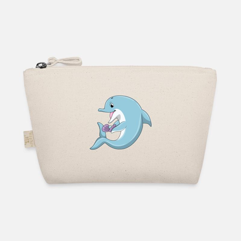 Delfin Perle Bio-Täschchen