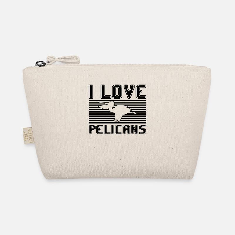 I love pelicans Bio-Täschchen