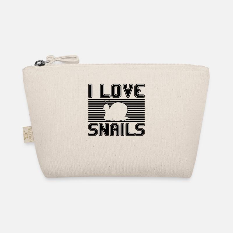 I love snails Bio-Täschchen