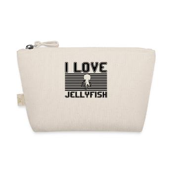 I love jellyfish - Bio-Täschchen - Natur - Vorne