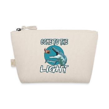 Come To The Light Elasmosaurus Laternenfisch - Bio-Täschchen - Natur - Vorne