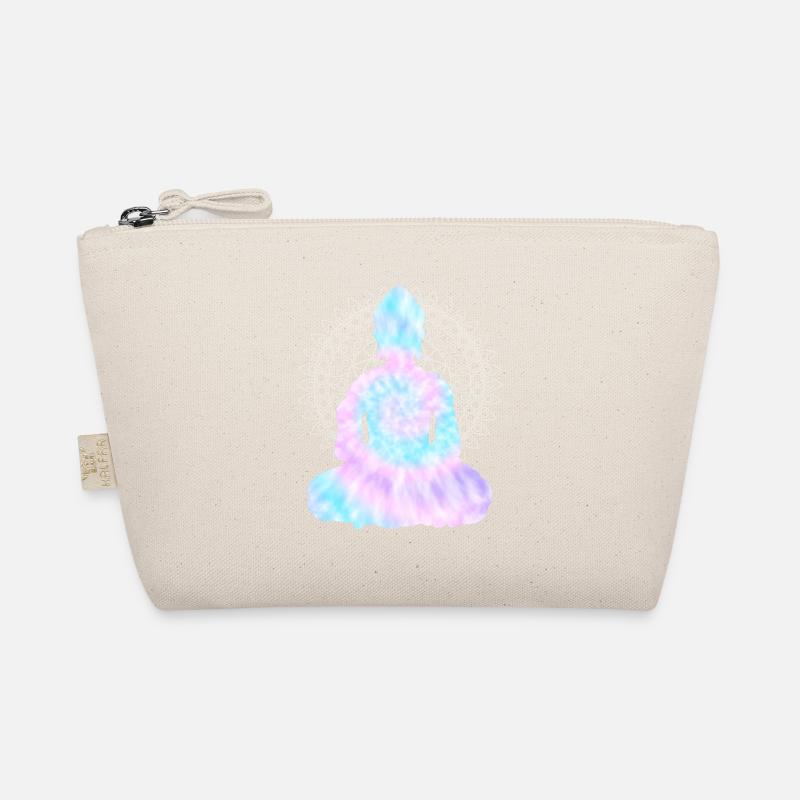 Buddha TieDye - Bio-Täschchen - Natur