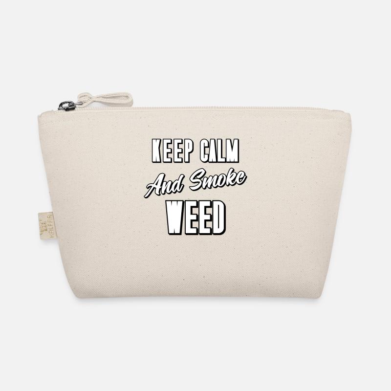 Keep Calm and Smoke Weed Bio-Täschchen