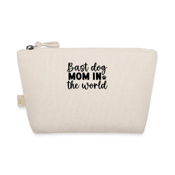 The best dog mom in the world - Organic Pouch - nature - Front