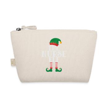 I am the nurse elf - Organic Pouch - nature - Front