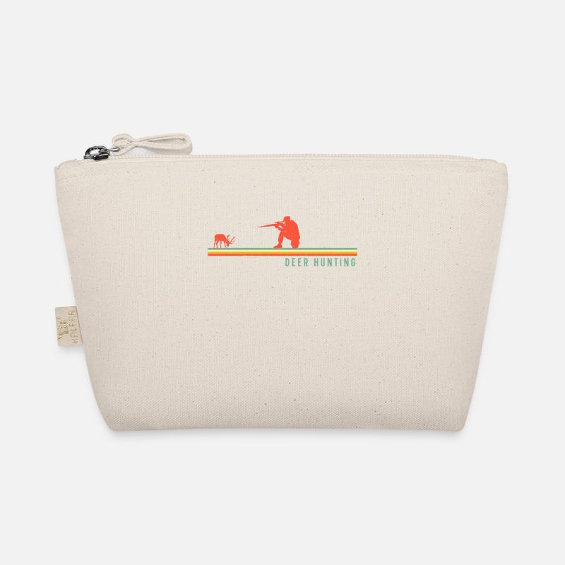 Buck Deer Hunting Hunter Retro Organic Pouch