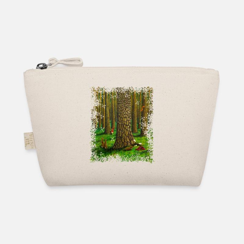 Forest Animals, Gnome and Nature Magic Organic Pouch
