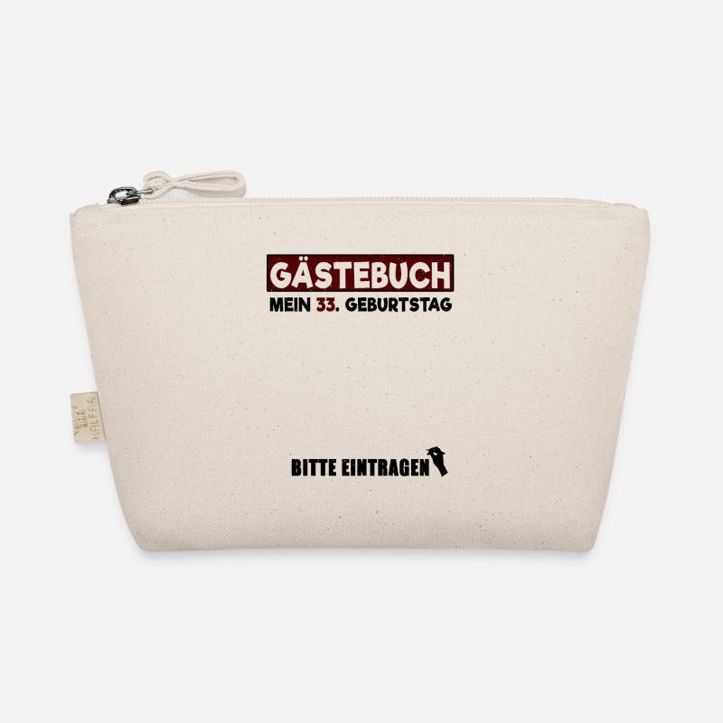 Gästebuch mein 33. Geburtstag Bitte Eintragen Bio-Täschchen
