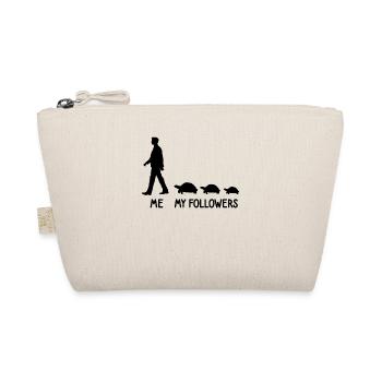 I mean followers Turtle Zoo Reptiles - Organic Pouch - nature - Front
