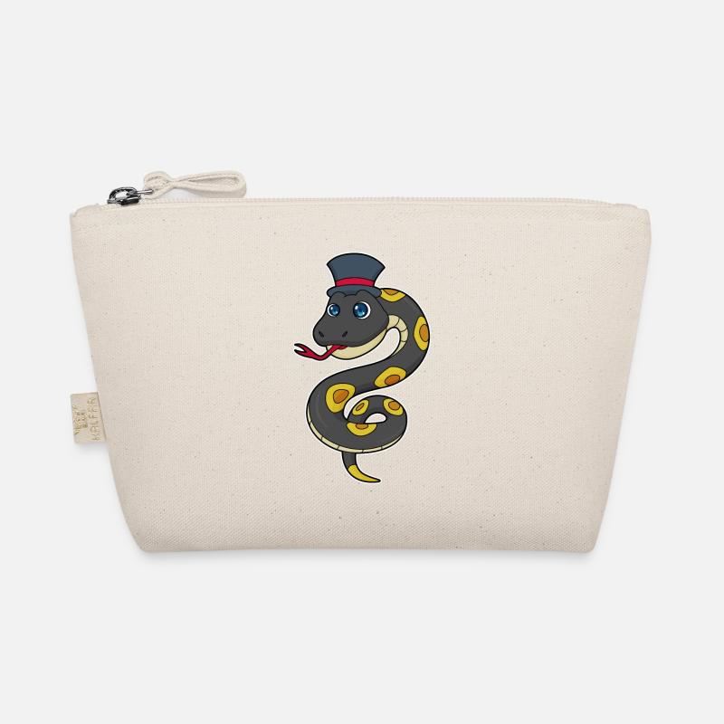 Snake with hat Organic Pouch