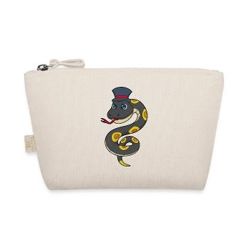 Snake Cylinder - Organic Pouch - nature - Front