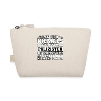 Polizist Polizei - Bio-Täschchen - Natur - Vorne