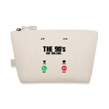 The 90s Are Calling 90er Jahre - Organic Pouch - nature - Front
