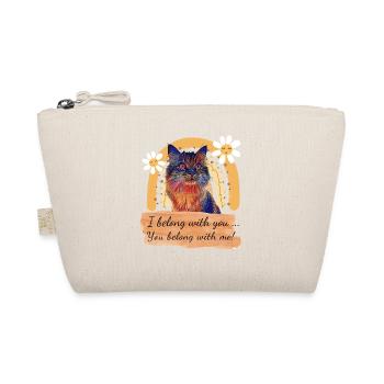 I belong with you, you belong with me! - Trousse biologique - nature - Devant
