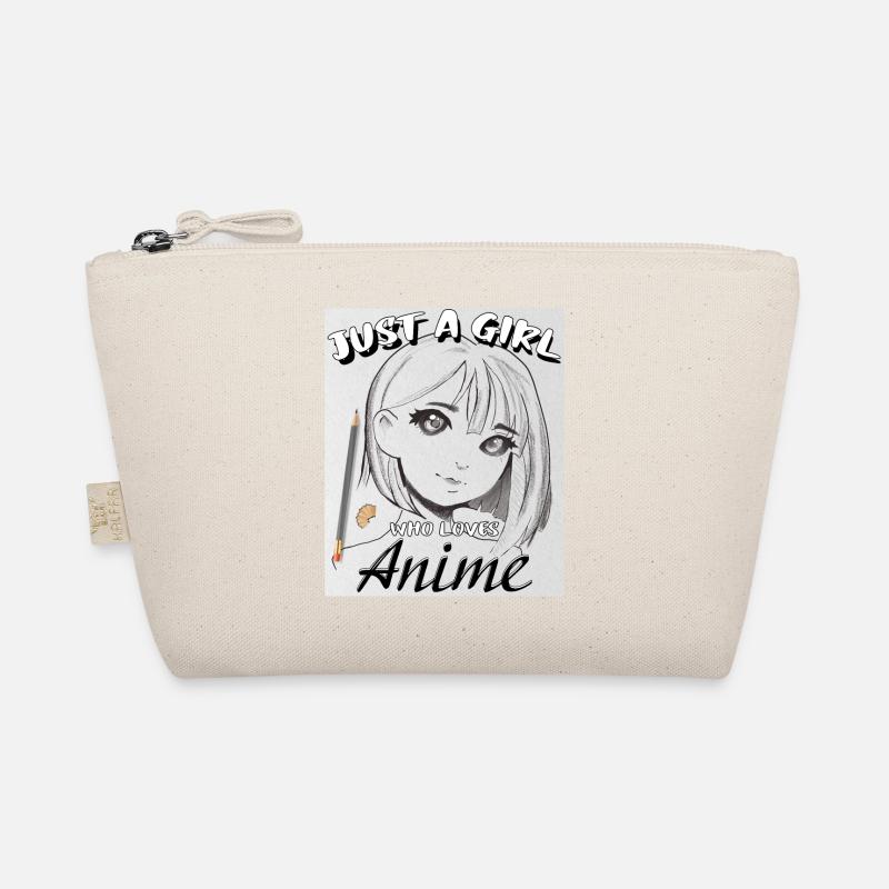 Nur ein Mädchen das Anime mag Bio-Täschchen