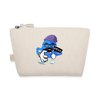 Angry cute comic monster - Organic Pouch - nature - Front