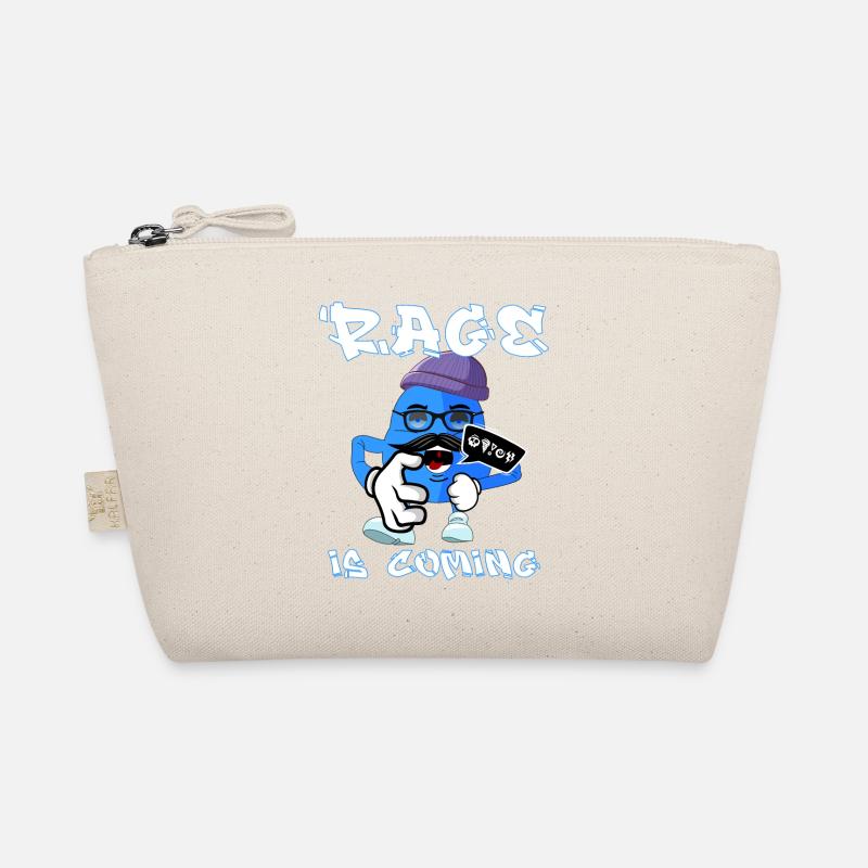Rage is coming - süßes Comic Monster Bio-Täschchen