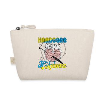 Hardcore Häkeloma - Bio-Täschchen - Natur - Vorne
