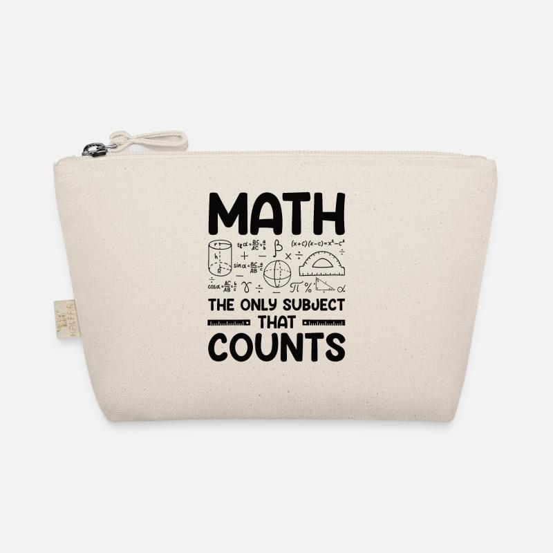 Math Teacher Mathematical Formula Geometry Teacher Organic Pouch