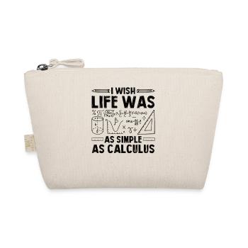 Math Teacher Mathematical Formula Geometry Teacher - Organic Pouch - nature - Front