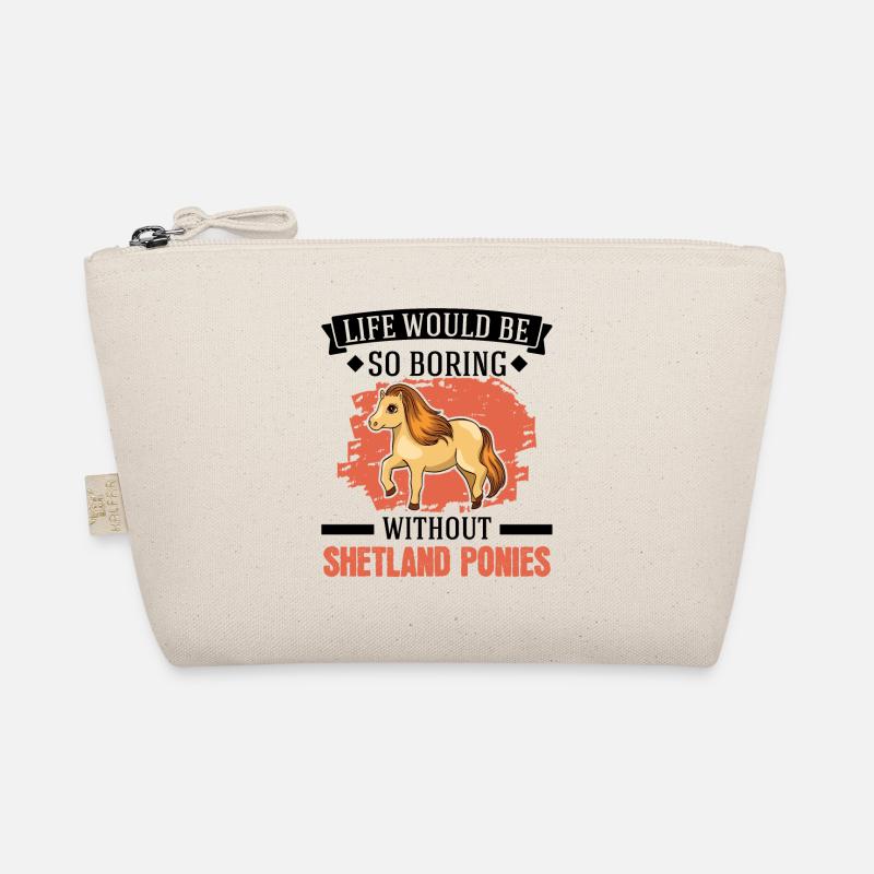 Shetland Pony Gift Shetty Organic Pouch