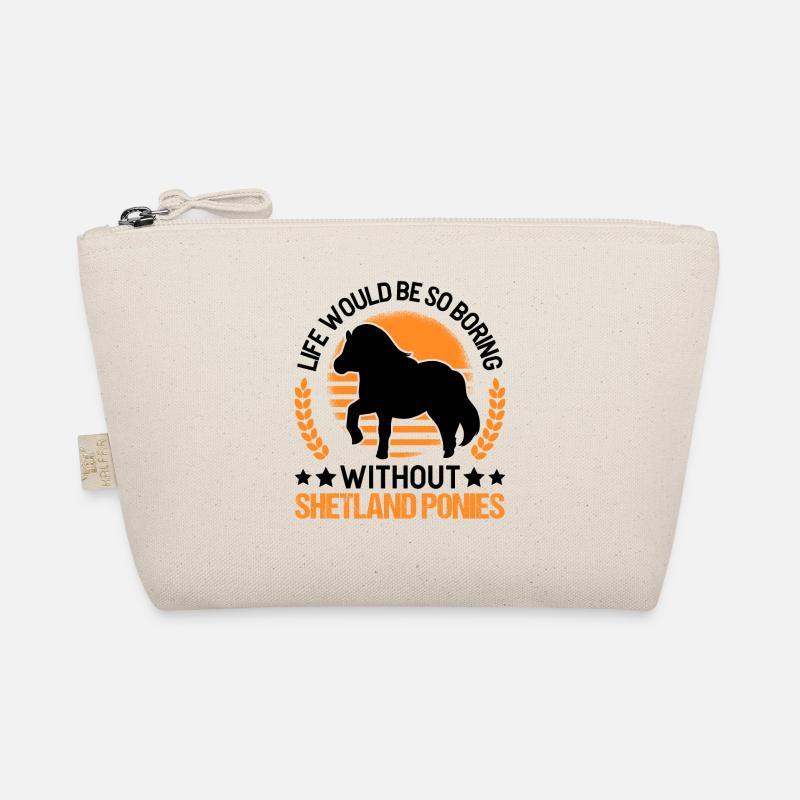 Shetland Pony Gift Shetty Organic Pouch
