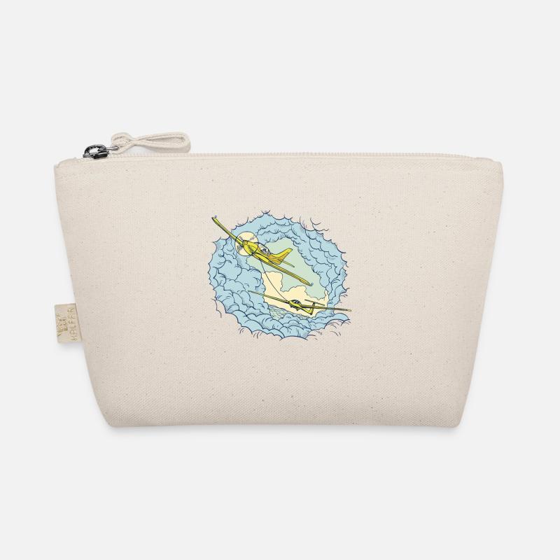 Airplane airplane pilots motive hobby pilots Organic Pouch