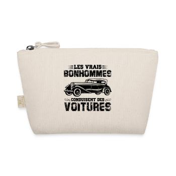 Les vrais bonhommes conduisent des voiturs - Trousse biologique - nature - Devant