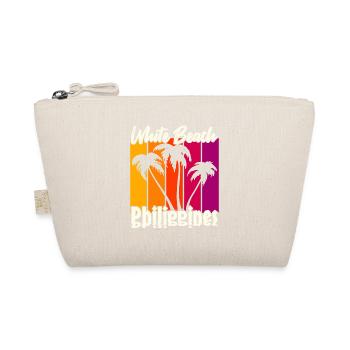 Vintage White Beach Philippines - Bio-Täschchen - Natur - Vorne