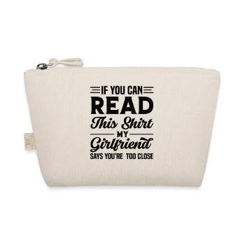 Girlfriend Boyfriend Partner Forgive Couples Couples - Organic Pouch - nature - Front