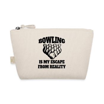 Bowling Cone Cadeau Bowling Ball Bowling Bowler - Trousse biologique - nature - Devant