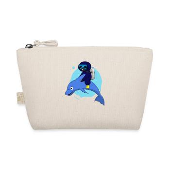 Scuba Diving Sloth Lazy Animal Diving I Gift - Organic Pouch - nature - Front