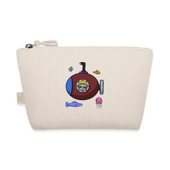 Scuba Diving Sloth Lazy Animal Diving I Gift - Organic Pouch - nature - Front