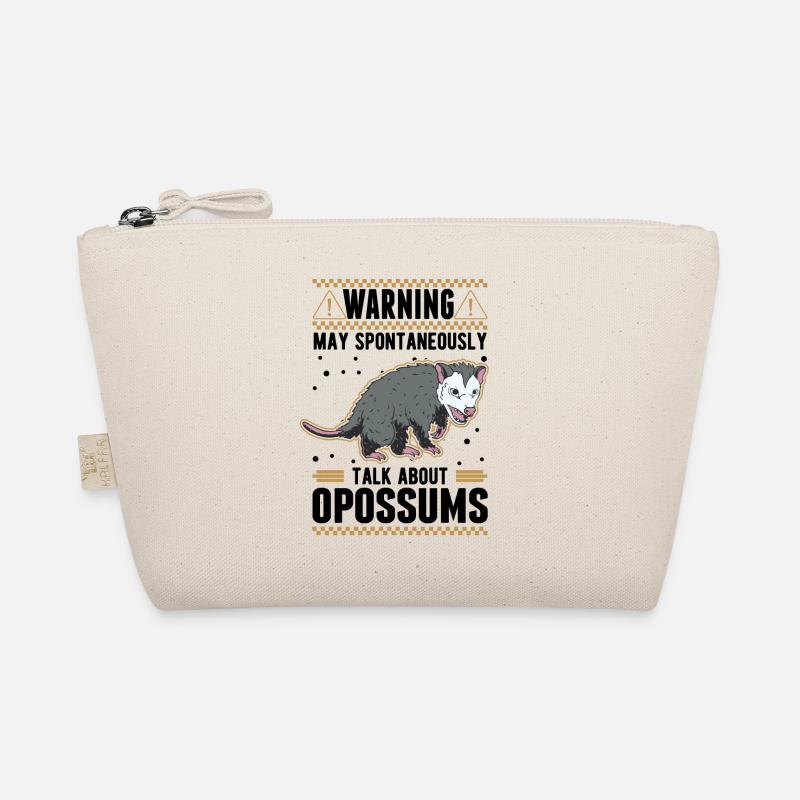 Opossum Geschenk Possum Beutelratte Bio-Täschchen