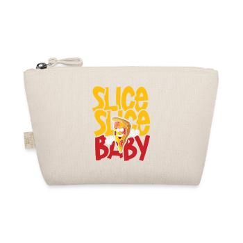 Slice slice baby pizza - Bio-Täschchen - Natur - Vorne