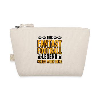 Fantasy Football Legend Beer Lover Sports - Organic Pouch - nature - Front
