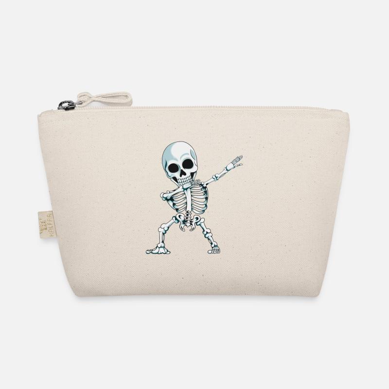 Dab Skeleton Horror Horror Outfit Skeleton Gift Organic Pouch
