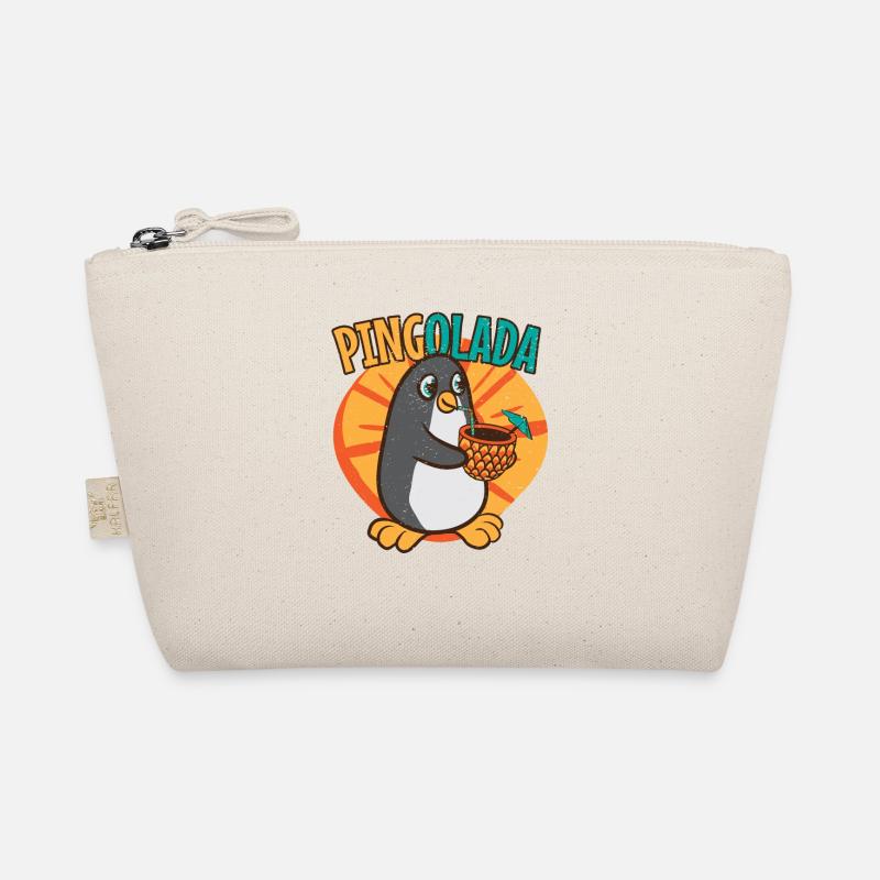 Penguin Pinacolada Cocktail Pingolada Pun Organic Pouch