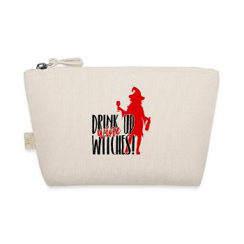 Drink up Wine Witches - Halloween - Bio-Täschchen - Natur - Vorne