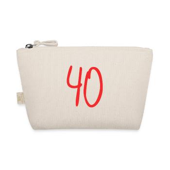 cadeau anniversaire 40 ans - Trousse biologique - nature - Devant